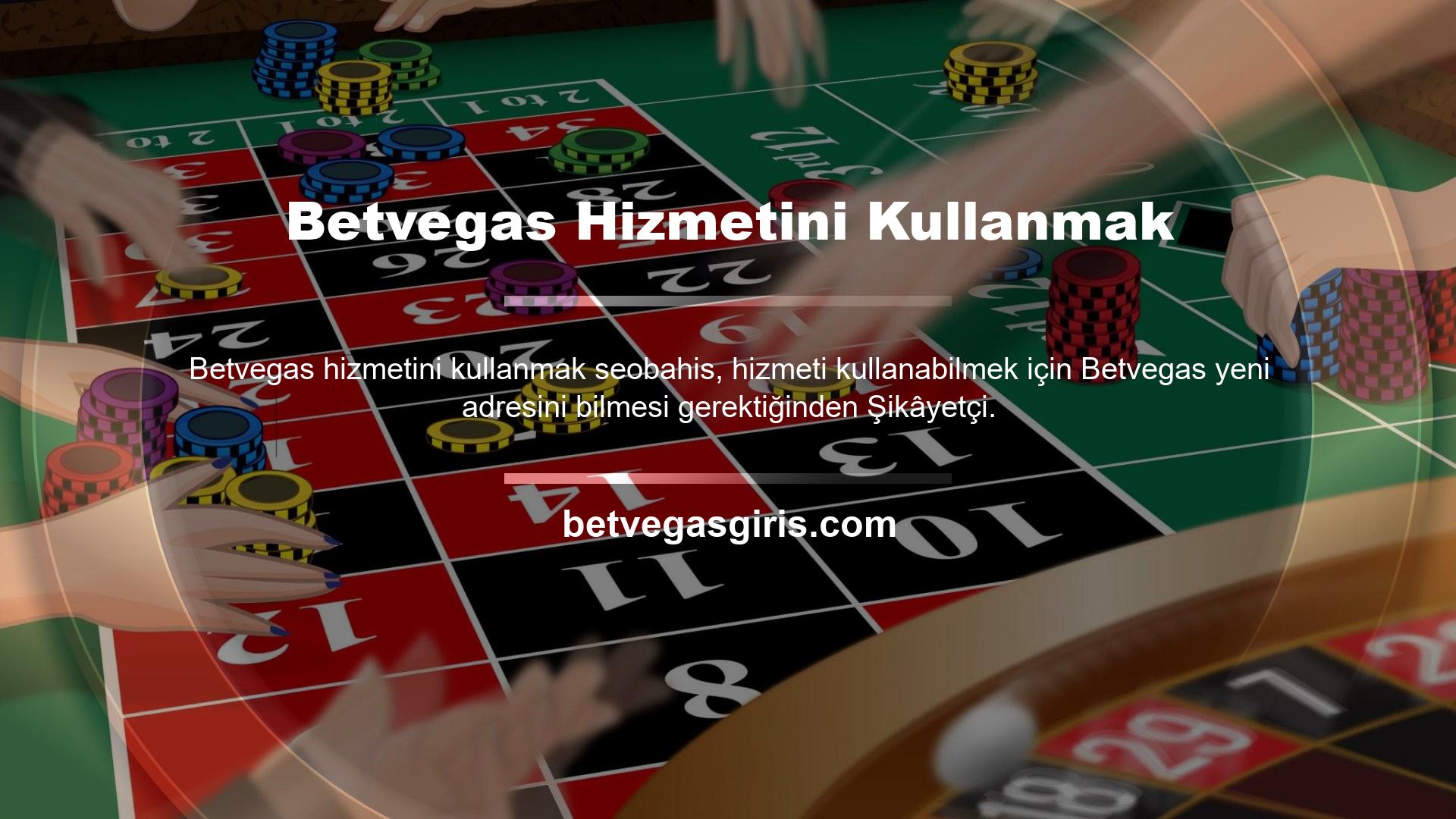 Bu web sitesinin mevcut amaçları doğrultusunda tanımlanan en yeni adres Betvegas adıdır